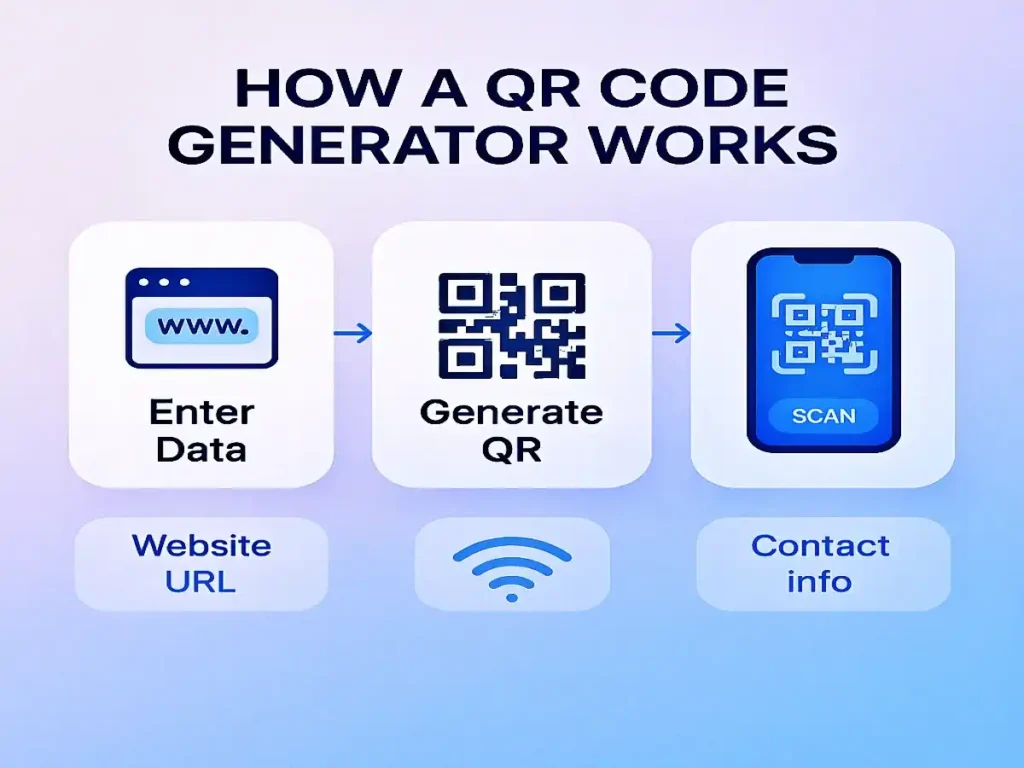 QR Code Generator with Logo: Powerful Tools for 2026 1 qr-code-generator-how-it-works