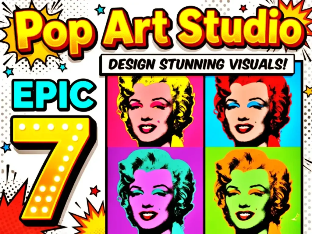 Pop Art Studio: 7 Epic Ways to Design Stunning Visuals
